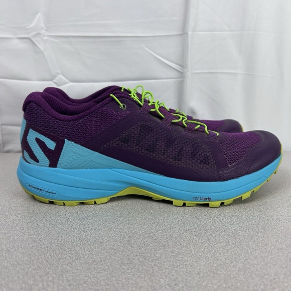 Salomon XA Elevate 401378 Purple Trail Running Hiking Shoes Sneakers Womens Sz 8 - Picture 6 of 15